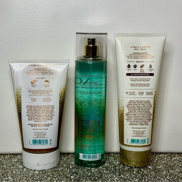 Bath and Body Works At The Beach Body Care Gift Set NWT - Picture 3 of 4